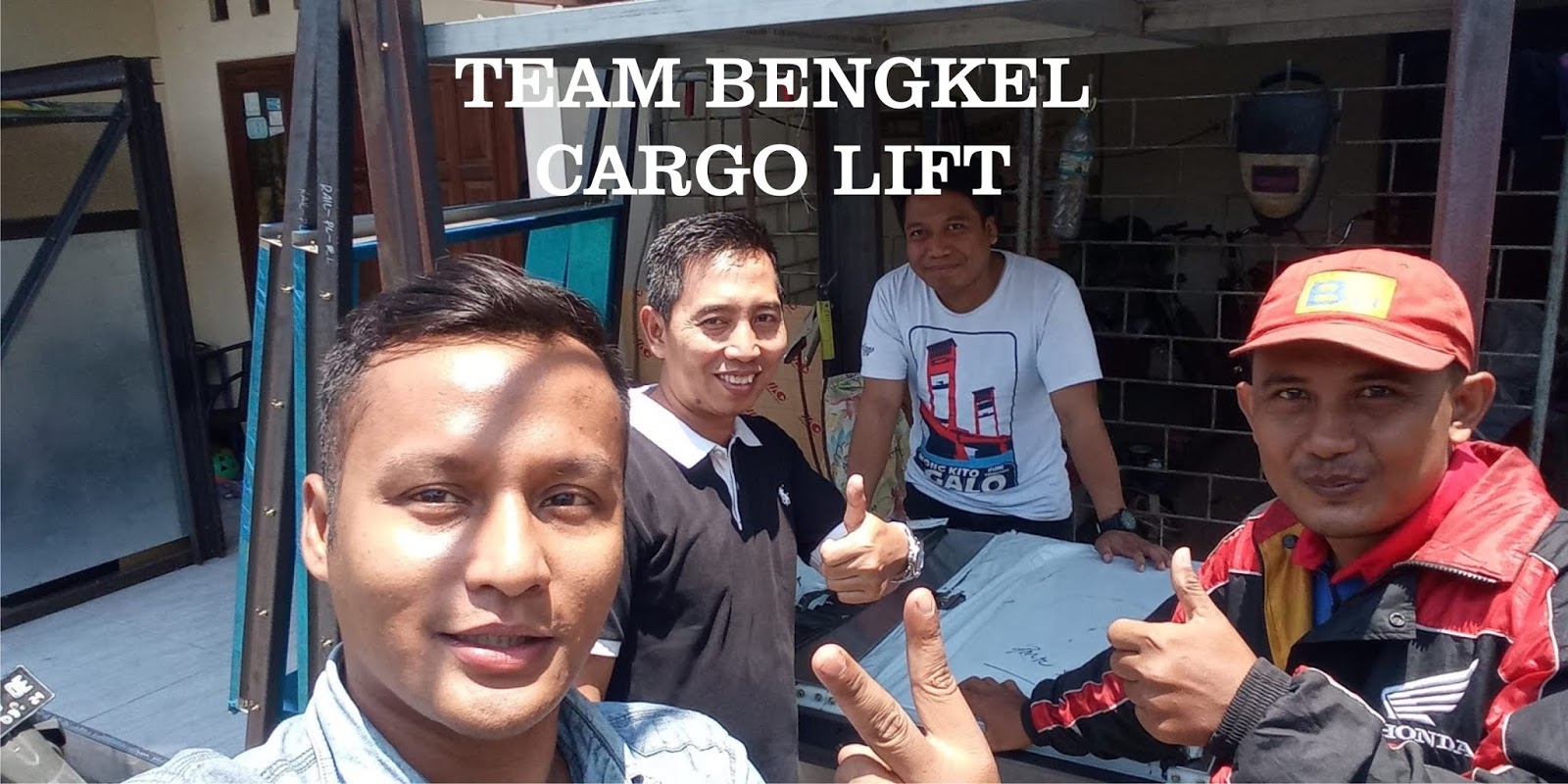 Bengkel cargo lift